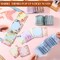 15 Pads Pop up Sticky Notes Floral Sticky Notes Refills Cute Sticky Pads Pop up Note Pads Flower Self Sticky Notes Memo Notes for Teacher Office,15 Styles